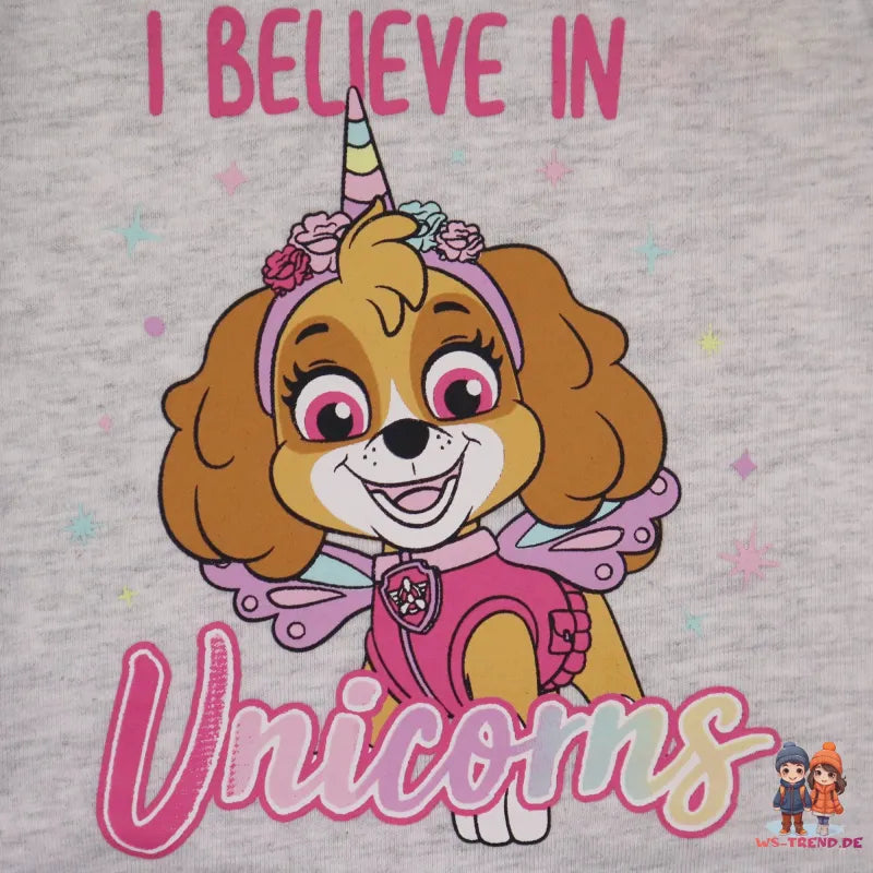 Paw Patrol Mädchen Baby Kurzarm Body Strampler - WS-Trend.de Schlafanzug Gr. 62 bis 92 Skye