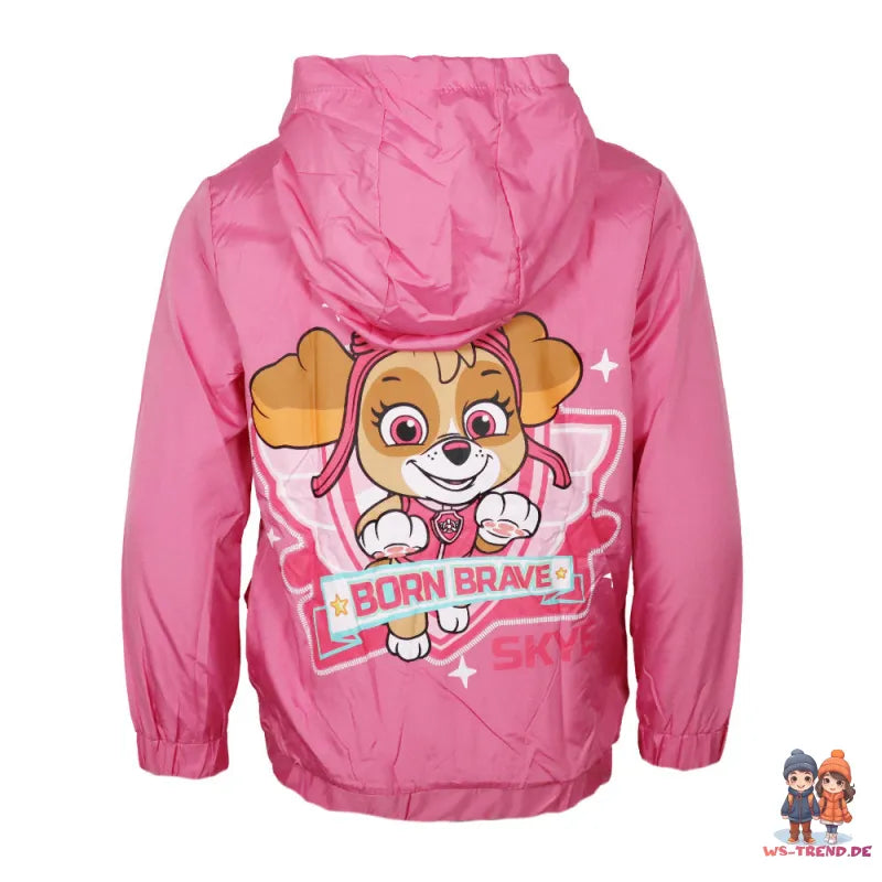 Paw Patrol Skye Kinder Mädchen Sommerjacke Jacke mit Kapuze - WS-Trend.de Gr. 98-128