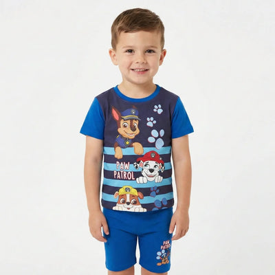 Paw Patrol Kinder Chase Jungen Sommerset Shirt Shorts - Ansicht 2