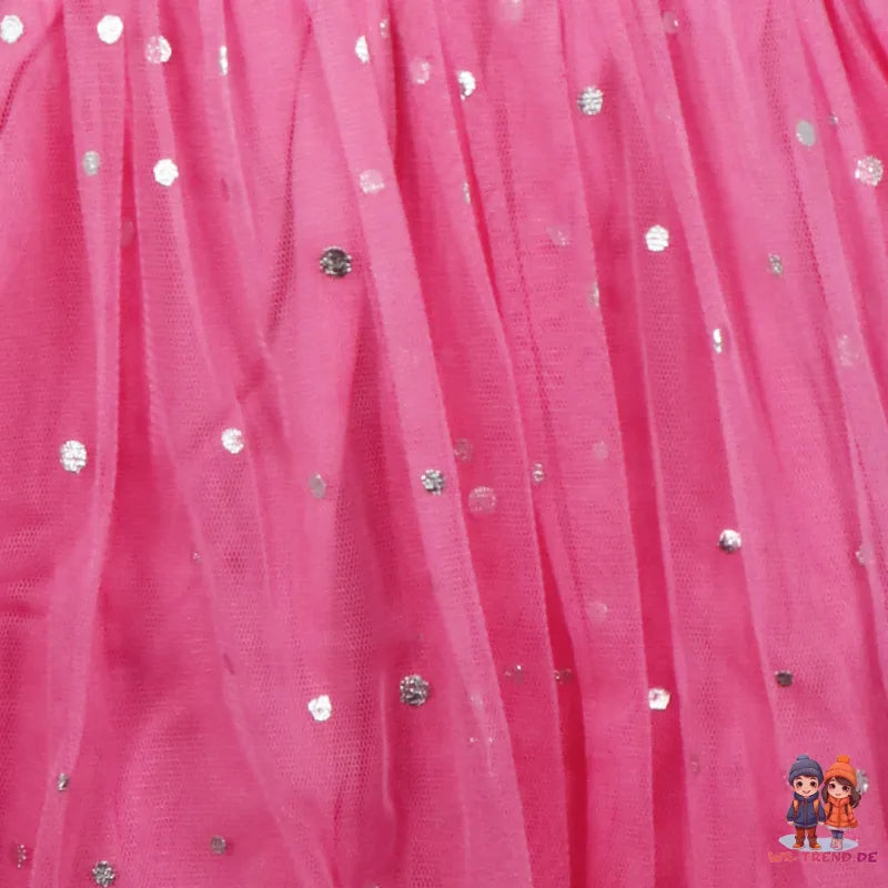 Paw Patrol Skye Kinder Mädchen kurzarm Tüllkleid Kleid - WS-Trend.de Gr. 92-128 Baumwolle