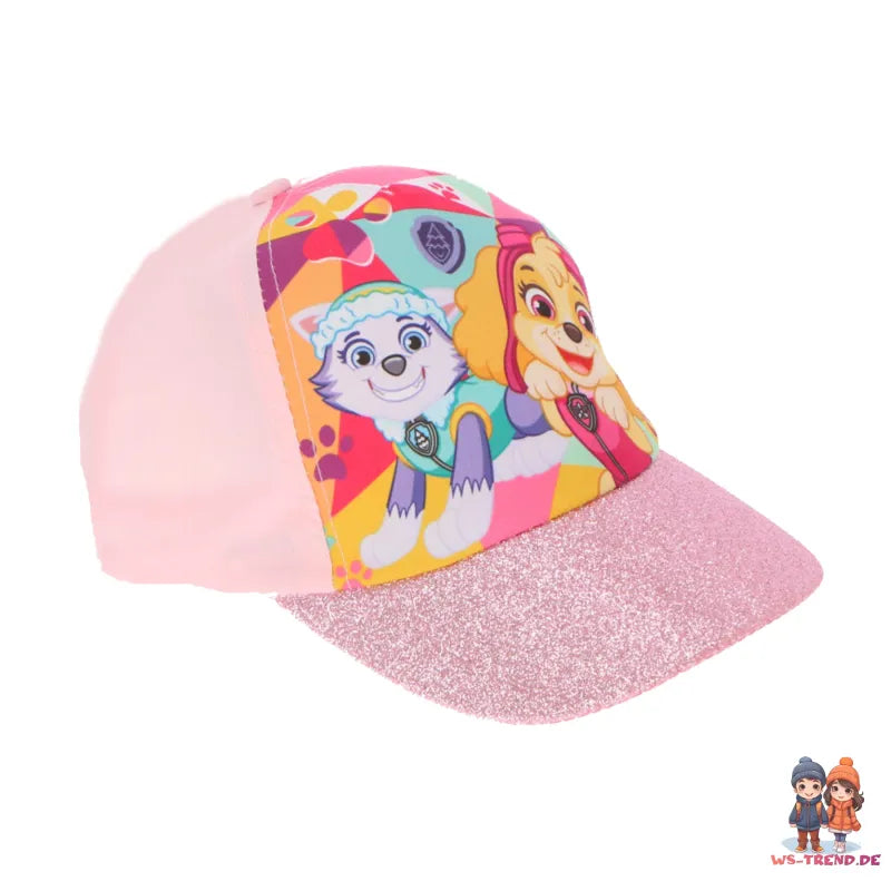 Paw Patrol Skye Everest Mädchen Kinder Basecap Baseball Glitzer Kappe - WS-Trend.de