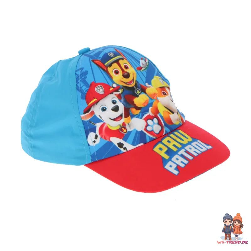 Paw Patrol Kinder Basecap Baseball Kappe WS Trend.de Mütze Hut Jungen Gr. 50 52