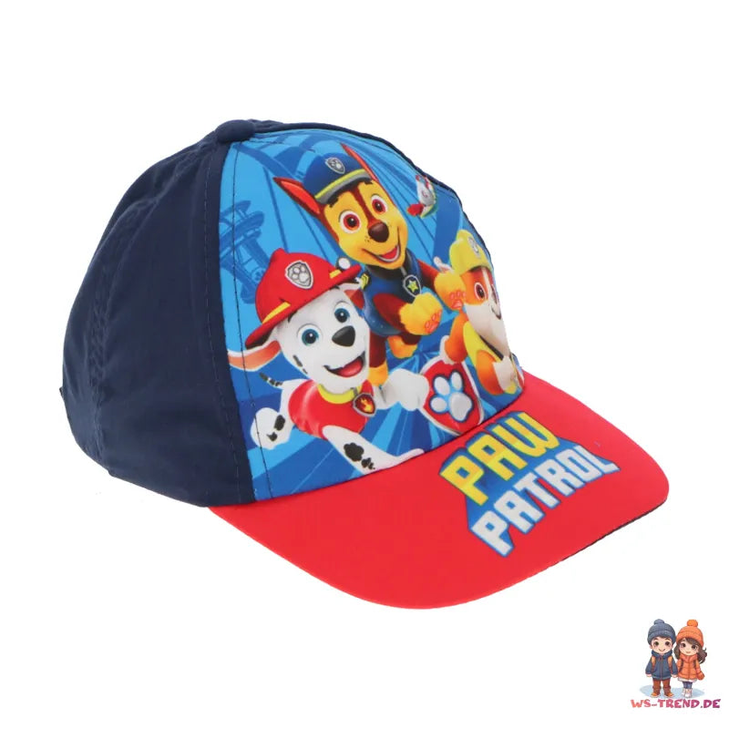 Paw Patrol Kinder Basecap Baseball Kappe WS Trend.de Mütze Hut Jungen Gr. 50 52
