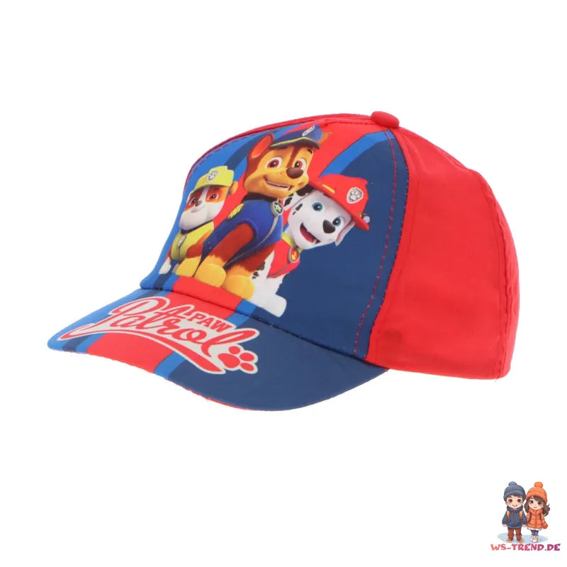 Paw Patrol Kinder Jungen Basecap Baseball Kappe Mütze - WS-Trend.de Gr. 51-53