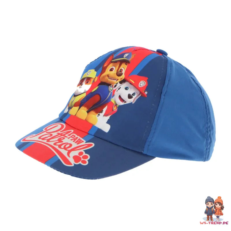 Paw Patrol Kinder Jungen Basecap Baseball Kappe Mütze - WS-Trend.de Gr. 51-53