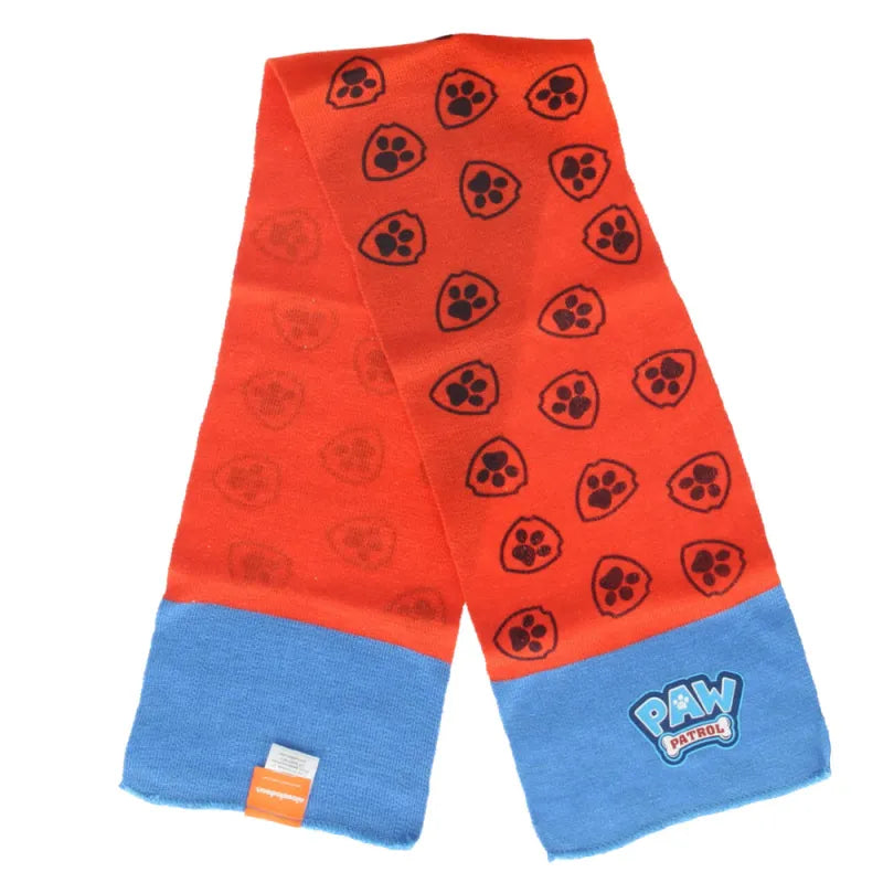 Paw Patrol Chase Marshall Kinder Herbst Winter Set Mütze plus Schal - WS-Trend.de 48