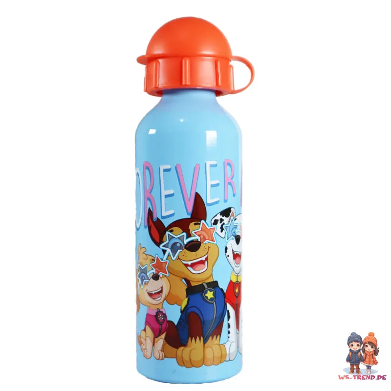 Paw Patrol Kinder Aluminium Wasserflasche Trinkflasche Flasche 520 ml - WS-Trend.de