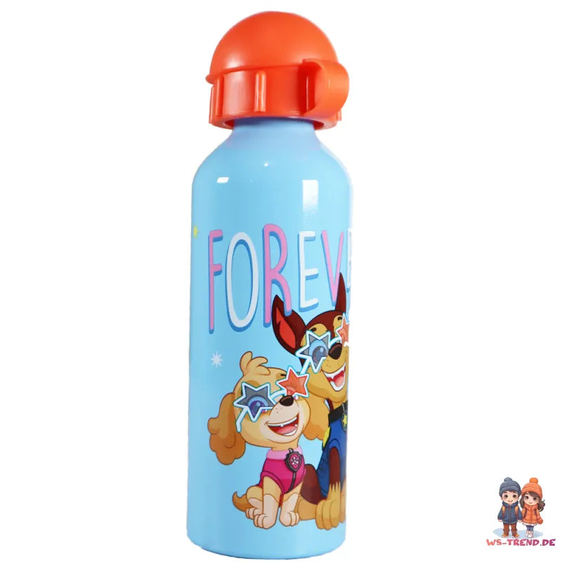 Paw Patrol Kinder Aluminium Wasserflasche Trinkflasche Flasche 520 ml - WS-Trend.de