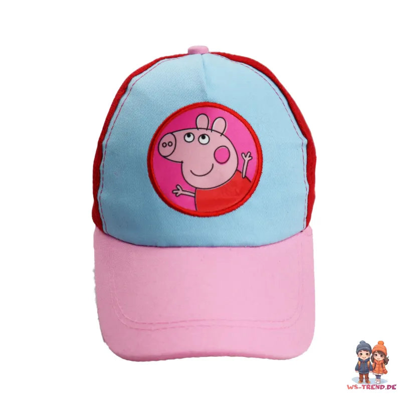 Peppa Wutz Kinder Baseball Kappe Basecap - WS-Trend.de Pig Mütze Baumwolle Hut Mädchen Cap