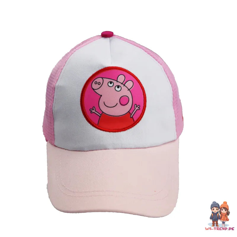 Peppa Wutz Kinder Baseball Kappe Basecap - WS-Trend.de Pig Mütze Baumwolle Hut Mädchen Cap