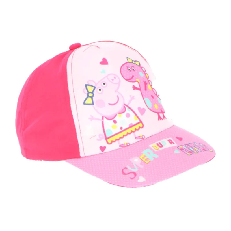 Peppa Wutz Pig Kinder Mädchen Basecap Baseball Kappe Mütze Gr. 53 - WS-Trend.de
