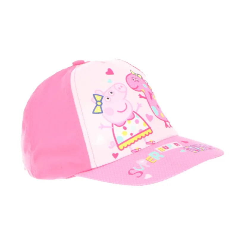 Peppa Wutz Pig Kinder Mädchen Basecap Baseball Kappe Mütze Gr. 53 - WS-Trend.de