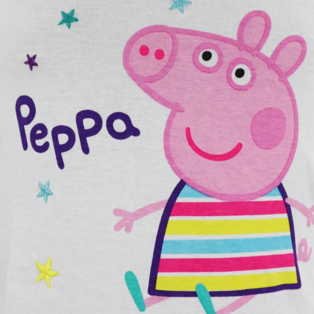 PEPPA Wutz Pig Kinder T-Shirt langarm für Mädchen - WS-Trend.de George Dino Langarmshirt Jungen 92-122 Rot Grau