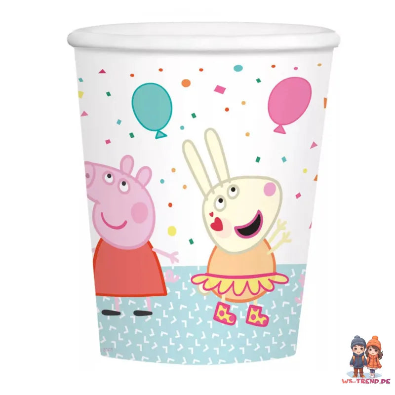 Peppa Wutz Partyset Deko Set 36tlg. - WS-Trend.de Pig Geburtstag 36tlg.Geschirr