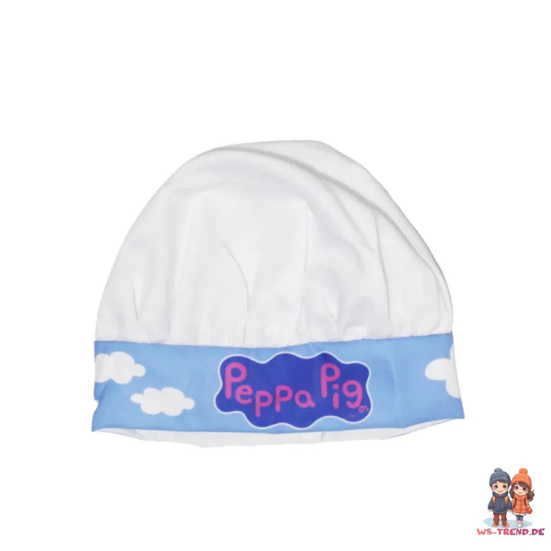 Peppa Wutz Pig George Kinder Kochschürze Backschürze mit Mütze 3-6 Jahre - WS-Trend.de