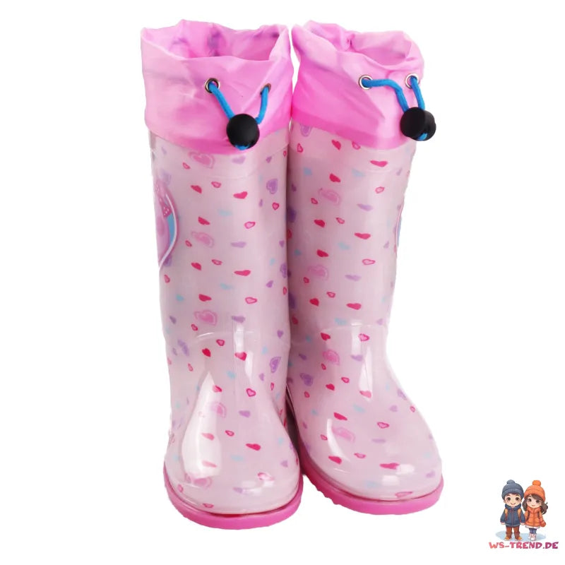 Peppa Wutz Kinder Mädchen Stiefel Gummistiefel Regenstiefel - WS-Trend.de 23-32 Rosa