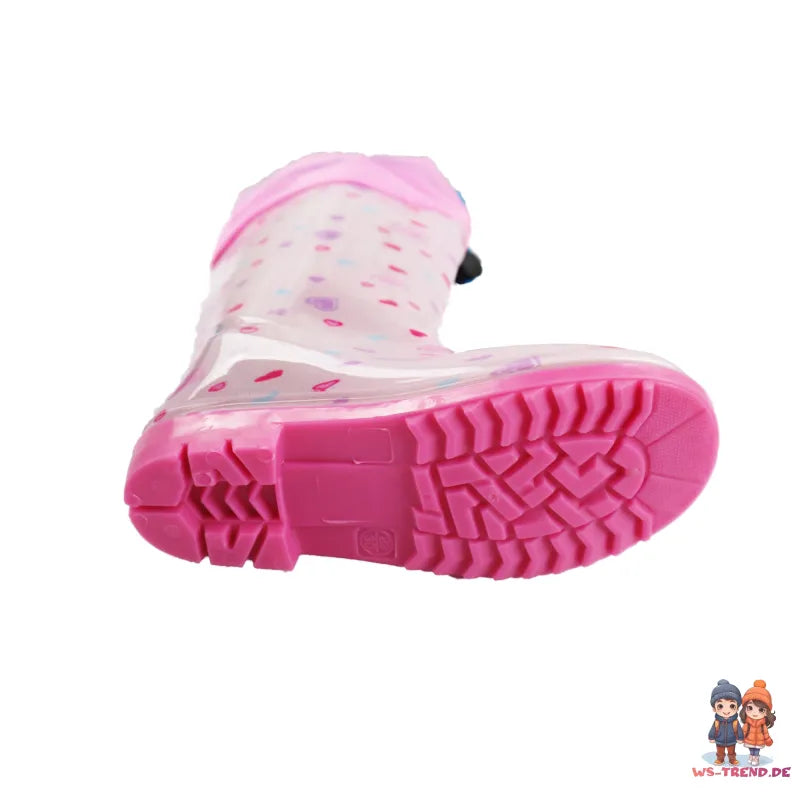 Peppa Wutz Kinder Mädchen Stiefel Gummistiefel Regenstiefel - WS-Trend.de 23-32 Rosa
