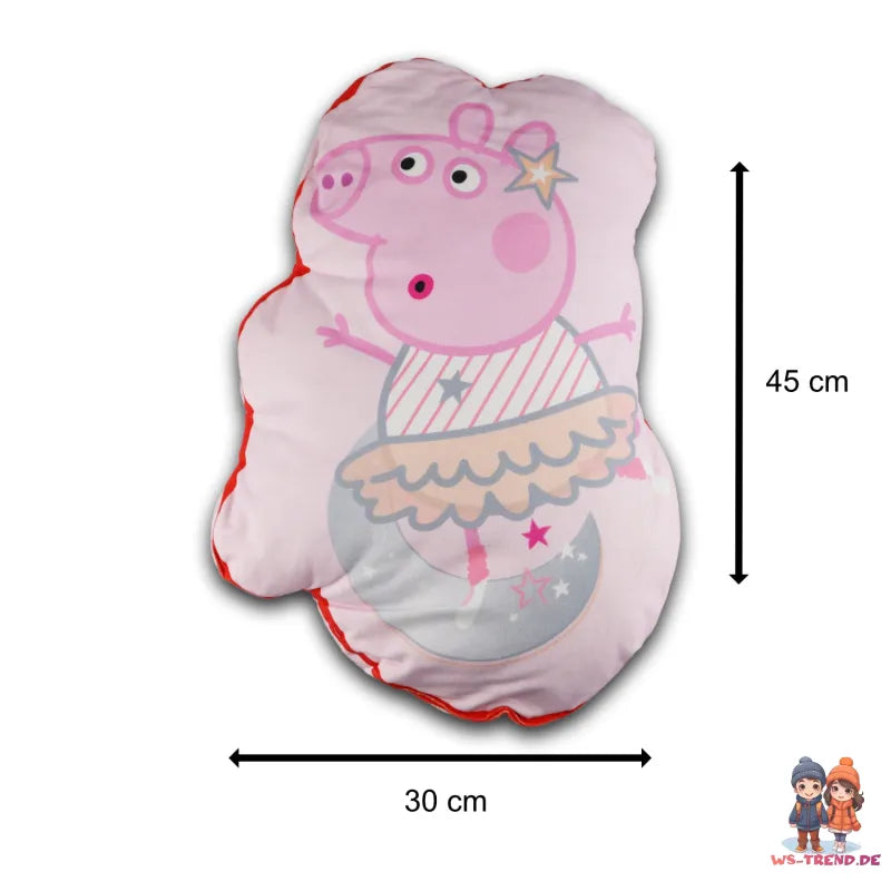 Peppa Wutz Dekokissen Formkissen - WS-Trend.de Einhorn mini Kissen 3D Cushion