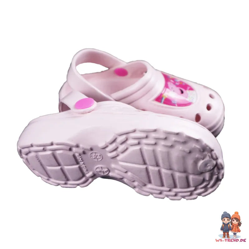 Peppa Wutz - Kinder Clogs Badeschuhe - WS-Trend.de Pig Sandalen Latschen 22-33 rosa