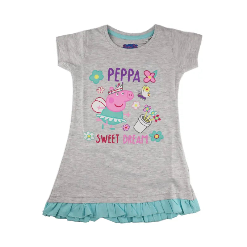 Peppa Wutz Kinder Nachthemd - WS-Trend.de Schlafanzug Nachtshirt kurzarm 92-116