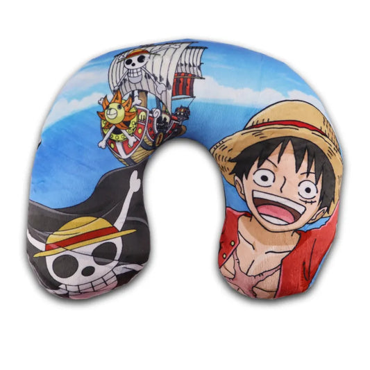 One Piece Monkey D Luffy Reisekissen Nackenkissen - WS-Trend.de Kinder Jugend für Auto Flugzeug