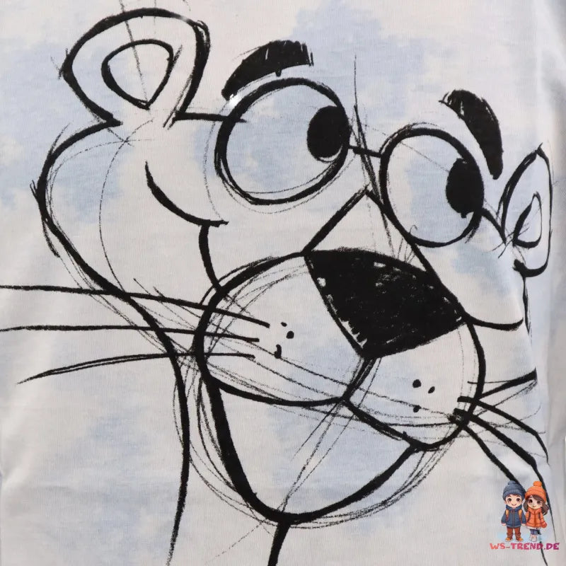 Pink Panther Jugend Mädchen T-Shirt - WS-Trend.de Shirt 134-164 100% Baumwolle