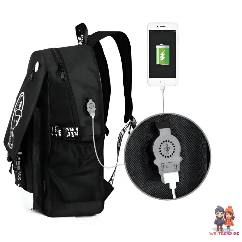 Cool Boy Music Jungen Rucksack Backpack Tasche Schultasche 44 x 27 16 cm - WS-Trend.de