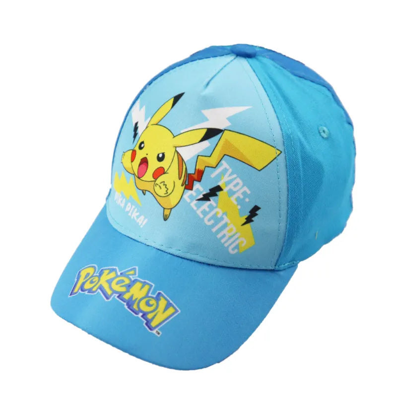 Pokemon Pikachu Pokeball Jungen Kinder Basecap - WS-Trend.de Baseball Kappe Mütze 52 54 baumwolle