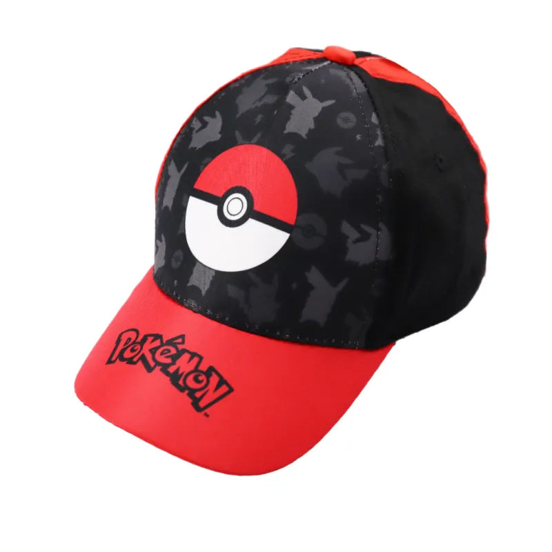 Pokemon Pikachu Pokeball Jungen Kinder Basecap - WS-Trend.de Baseball Kappe Mütze 52 54 baumwolle