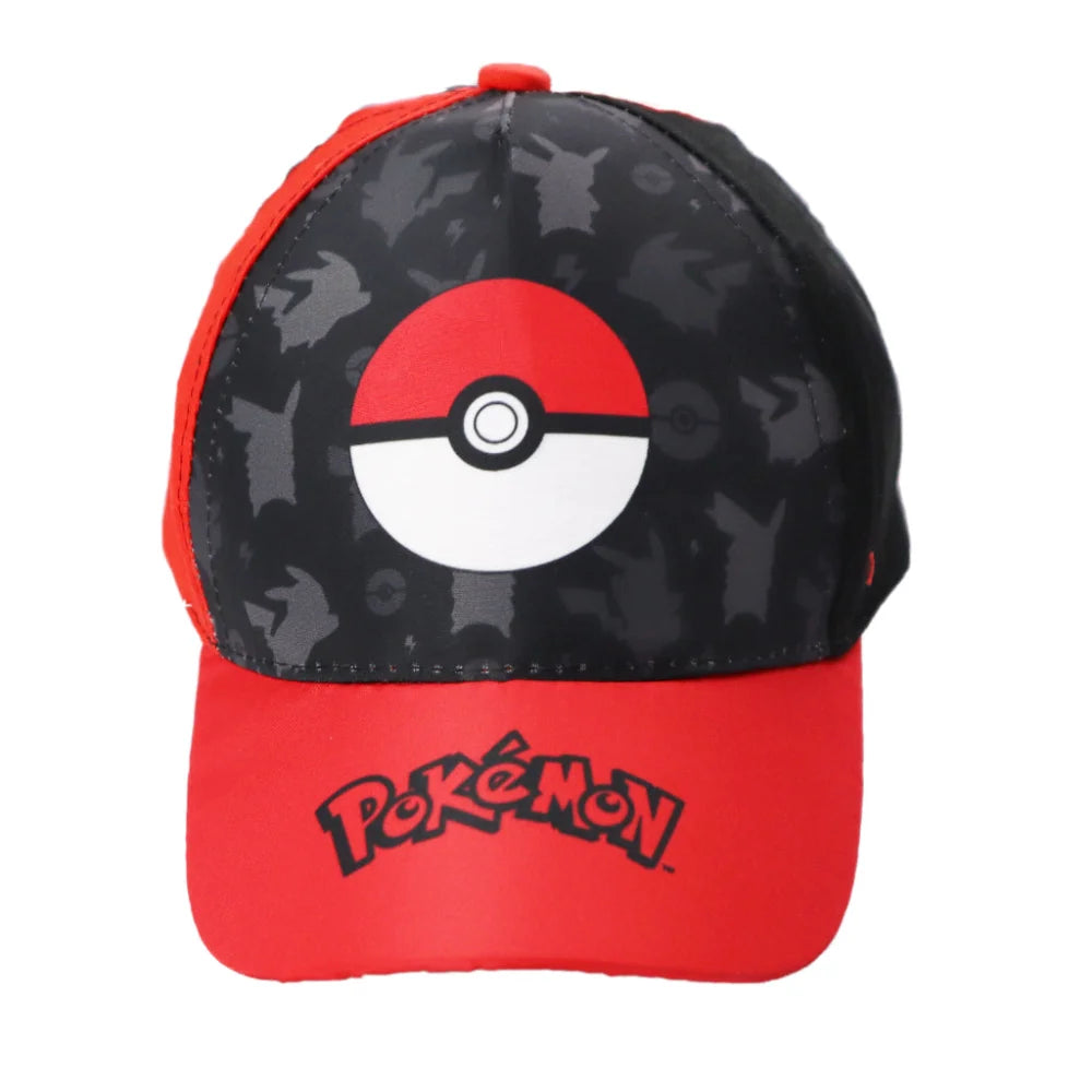 Pokemon Pikachu Pokeball Jungen Kinder Basecap - WS-Trend.de Baseball Kappe Mütze 52 54 baumwolle