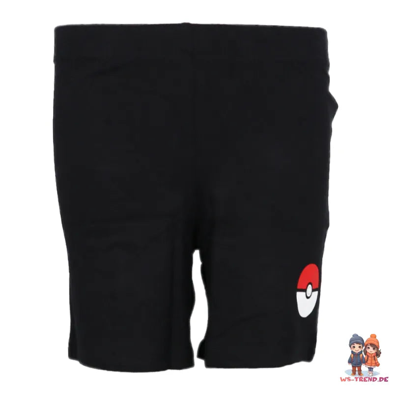 Pokemon Pikachu Jungen Sommer Set Shirt plus Shorts - WS-Trend.de Gr. 104 bis 152 Baumwolle