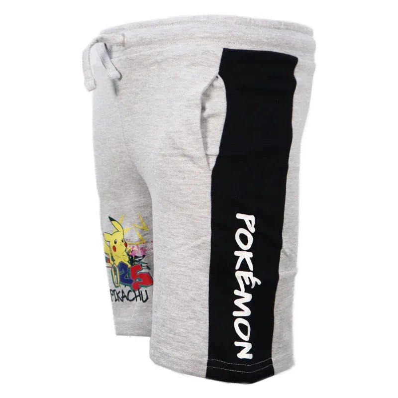 Pokemon Pikachu Jungen Shorts Bermudas - WS-Trend.de Gr. 140 bis 176 Baumwolle