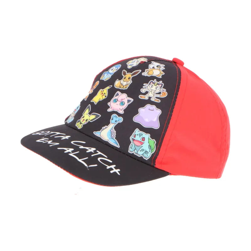 Pokemon Pikachu and Friends Jungen Kinder Basecap WS Trend.de Baseball Kappe Mütze Gr. 54 56