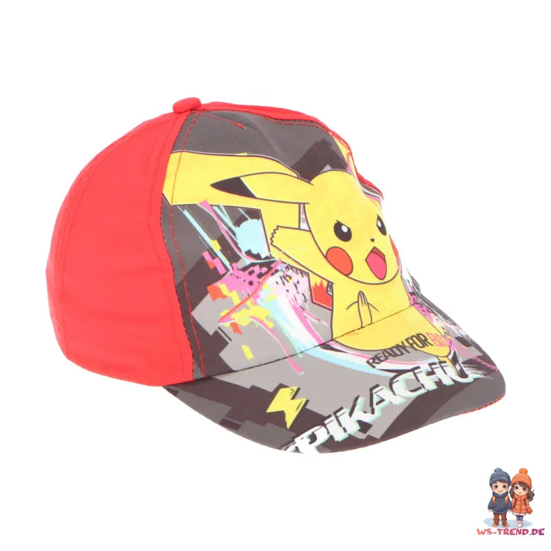 Pokemon Pikachu Jungen Kinder Basecap - WS-Trend.de Baseball Kappe Mütze Gr. 54 56