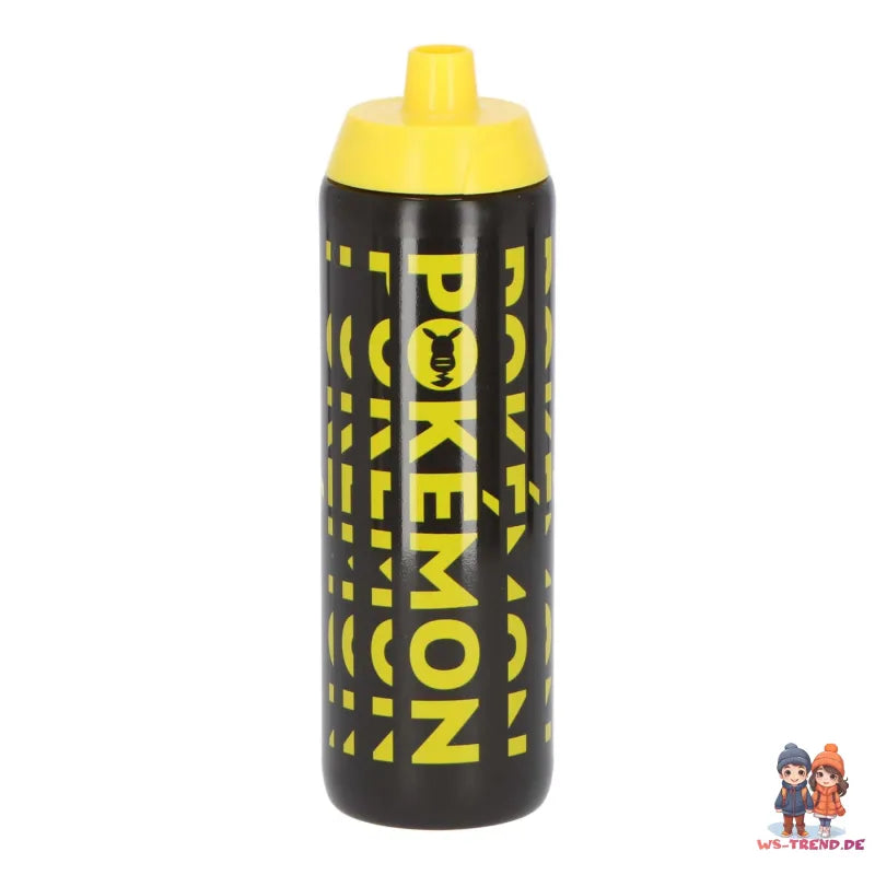 Pokemon Pikachu Kinder 3 tlg. SetBrotdose Gabel Löffel XL Trinkflasche 700ml - WS-Trend.de