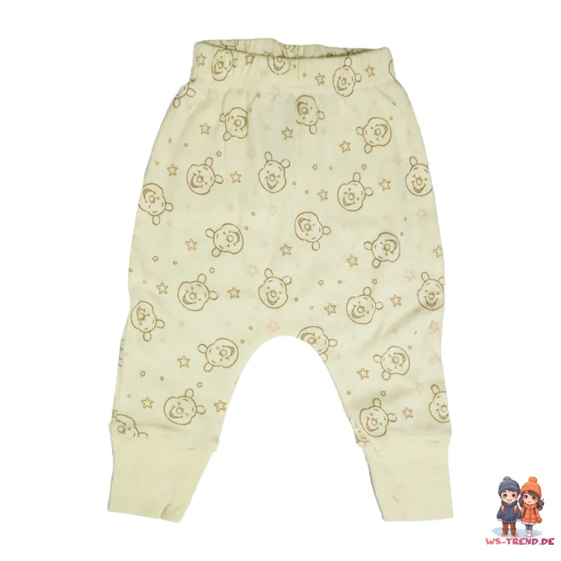 Disney Winnie der Pooh Baby 4 tlg Set Body Hose Lätzchen Mütze - WS-Trend.de