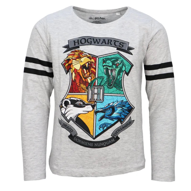 Harry Potter Hogwarts Gryffindor Jungen langarm T-Shirt Shirt - WS-Trend.de Gr. 134-164