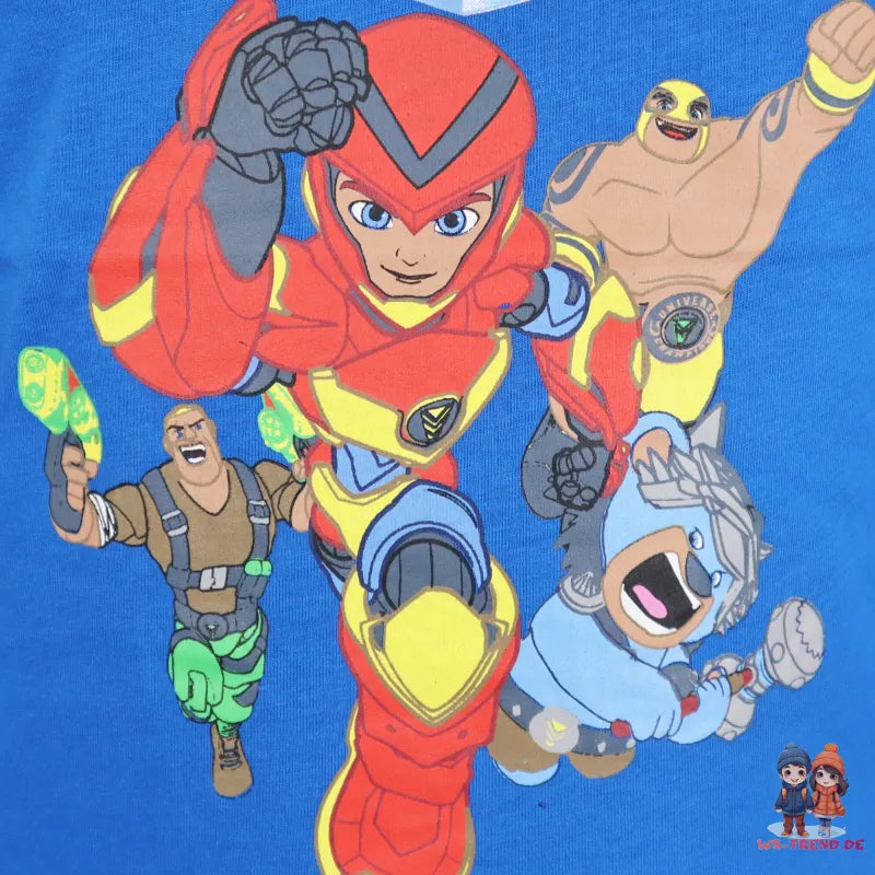 Power Players Jungen Kinder langarm T-Shirt - WS-Trend.de Shirt 98 -128 Baumwolle