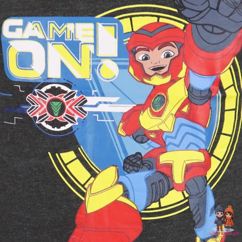 Power Players Jungen Kinder langarm T-Shirt - WS-Trend.de Shirt 98 -128 Baumwolle