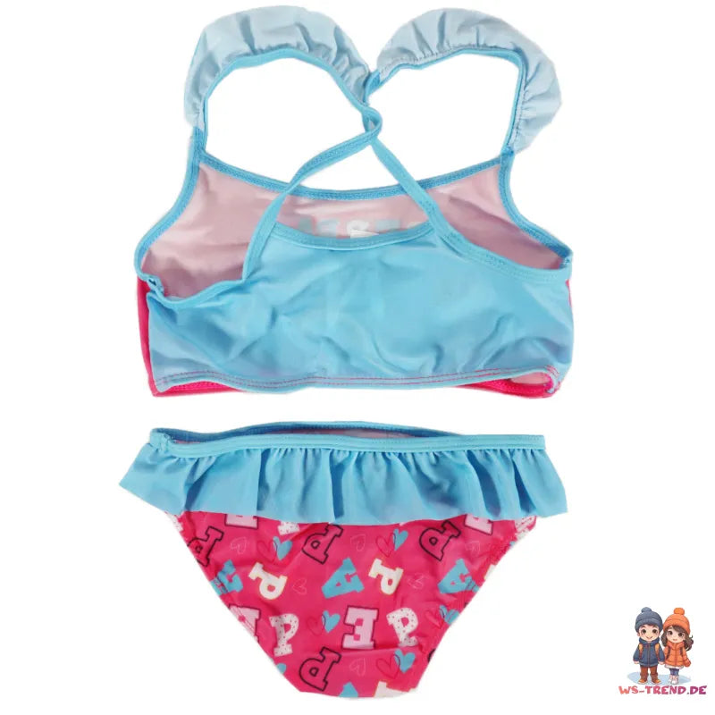 Peppa Wutz Kinder Mädchen Badeanzug Bademode Bikini - WS-Trend.de Pink 92-110