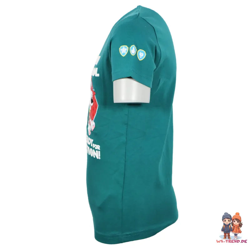 Paw Patrol Chase Rubble Marshall Kinder Jungen T-Shirt - WS-Trend.de kurzarm 98 -128 Baumwolle