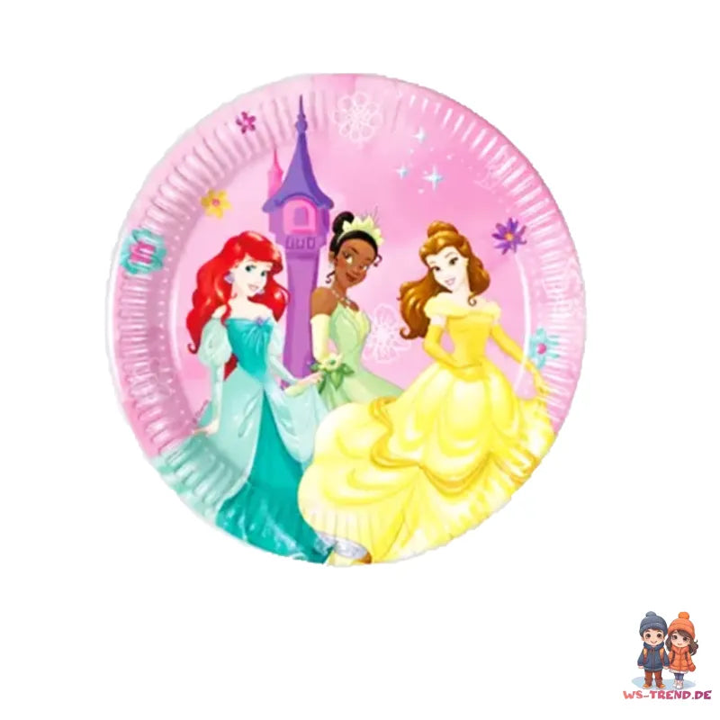 Disney Prinzessinnen Geburtstag Deko Set 36tlg.Partyset - WS-Trend.de Kinder Kindergeburtstag