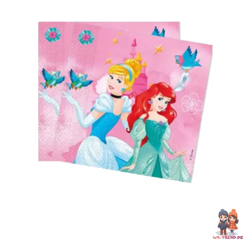Disney Prinzessinnen Geburtstag Deko Set 36tlg.Partyset - WS-Trend.de Kinder Kindergeburtstag