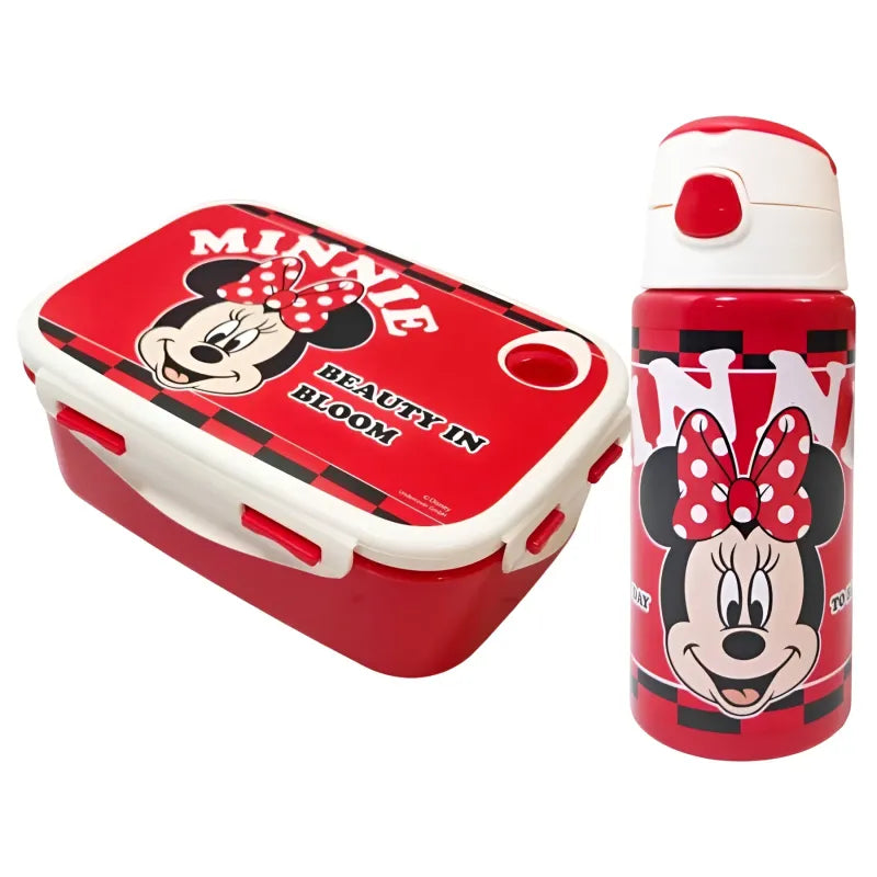 Disney Minnie Maus 2 teiliges Lunch Set Brotdose Alu-Trinkflasche 500 ml - WS-Trend.de