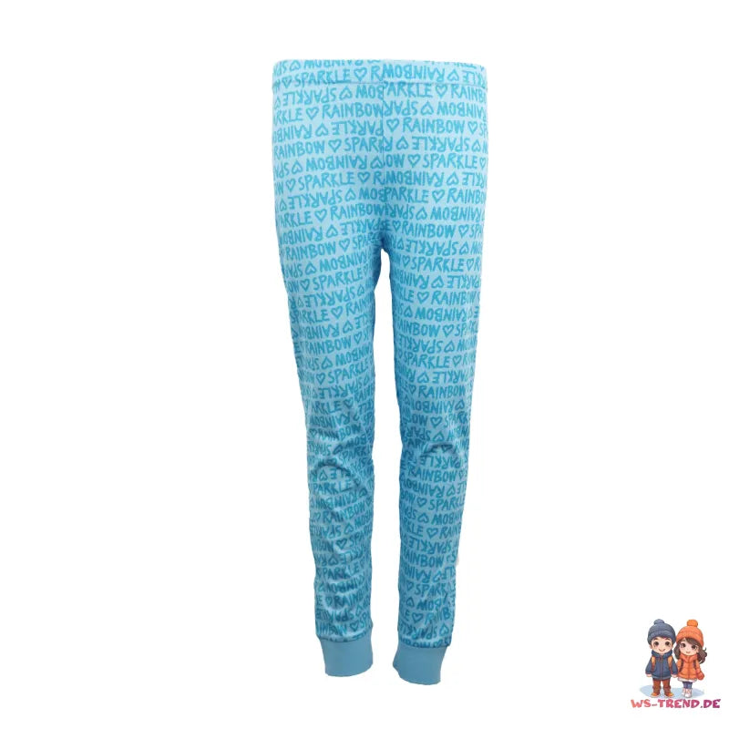 Rainbow High Mädchen Kinder langarm Schlafanzug Pyjama - WS-Trend.de 98-128 Baumwolle