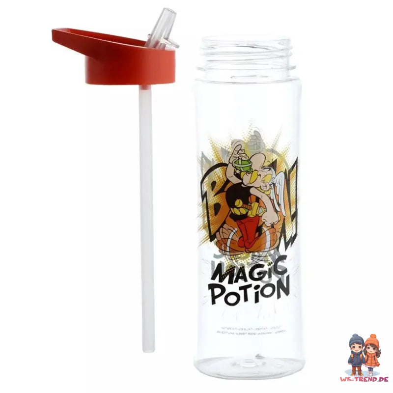 Asterix und Obelix Wasserflasche Trinkflasche Flasche Gurt 550 ml - WS-Trend.de