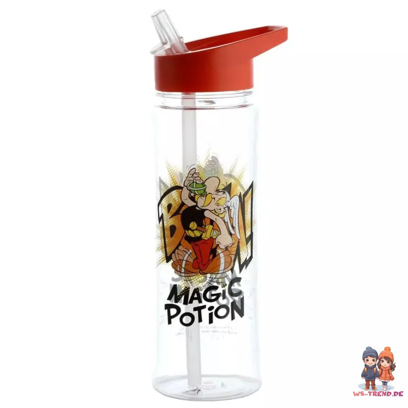Asterix und Obelix Wasserflasche Trinkflasche Flasche Gurt 550 ml - WS-Trend.de