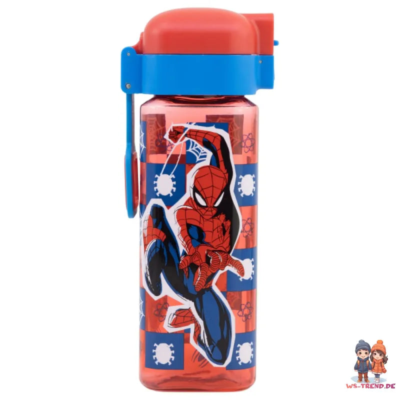 Marvel Spiderman Kinder Wasserflasche Trinkflasche Flasche 550 ml - WS-Trend.de