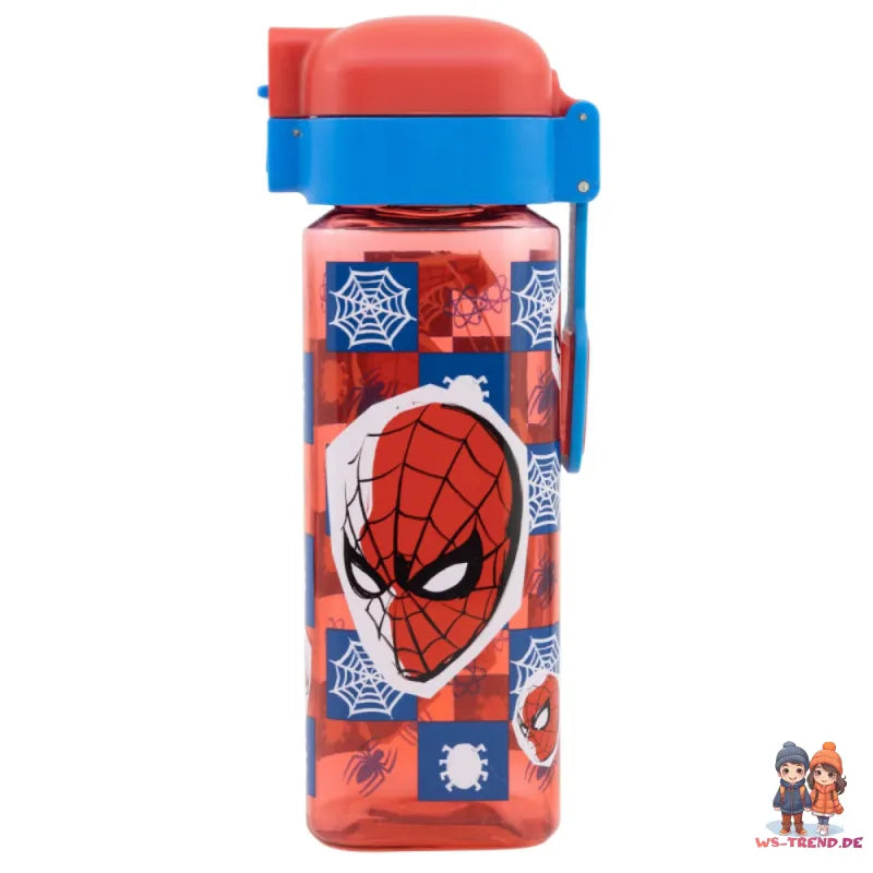Marvel Spiderman Kinder Wasserflasche Trinkflasche Flasche 550 ml - WS-Trend.de