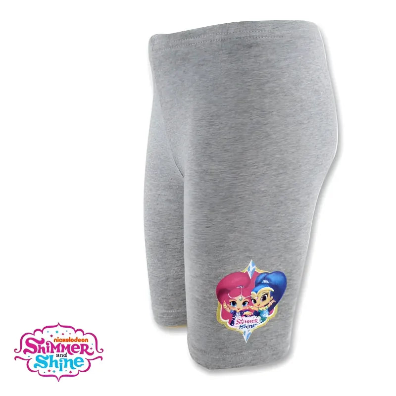 Shimmer and Shine Kurze Leggings - Blau Grau Pink 98 bis 128 - WS-Trend.de Kinder kurze Mädchen